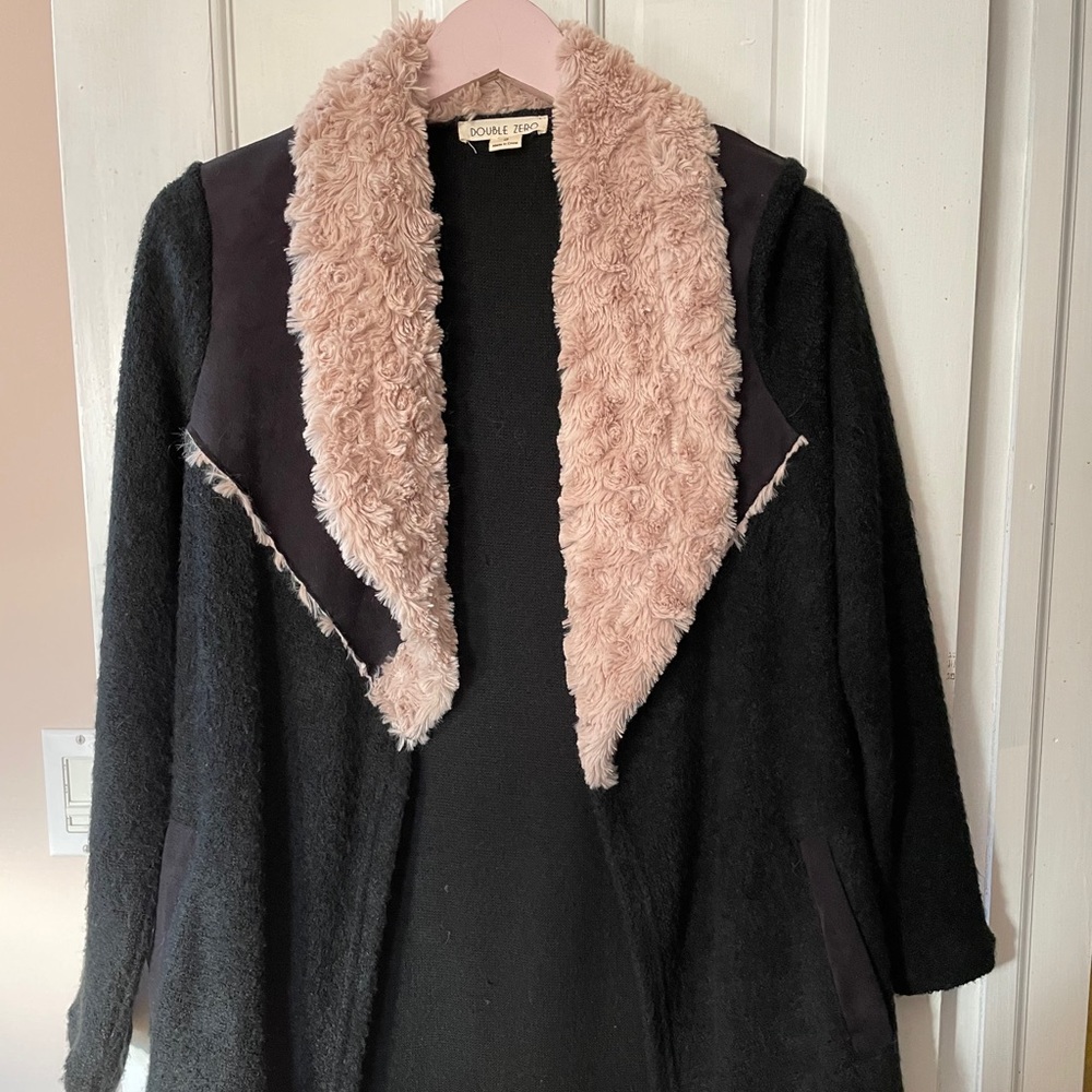 Double Zero Sherpa Cardigan